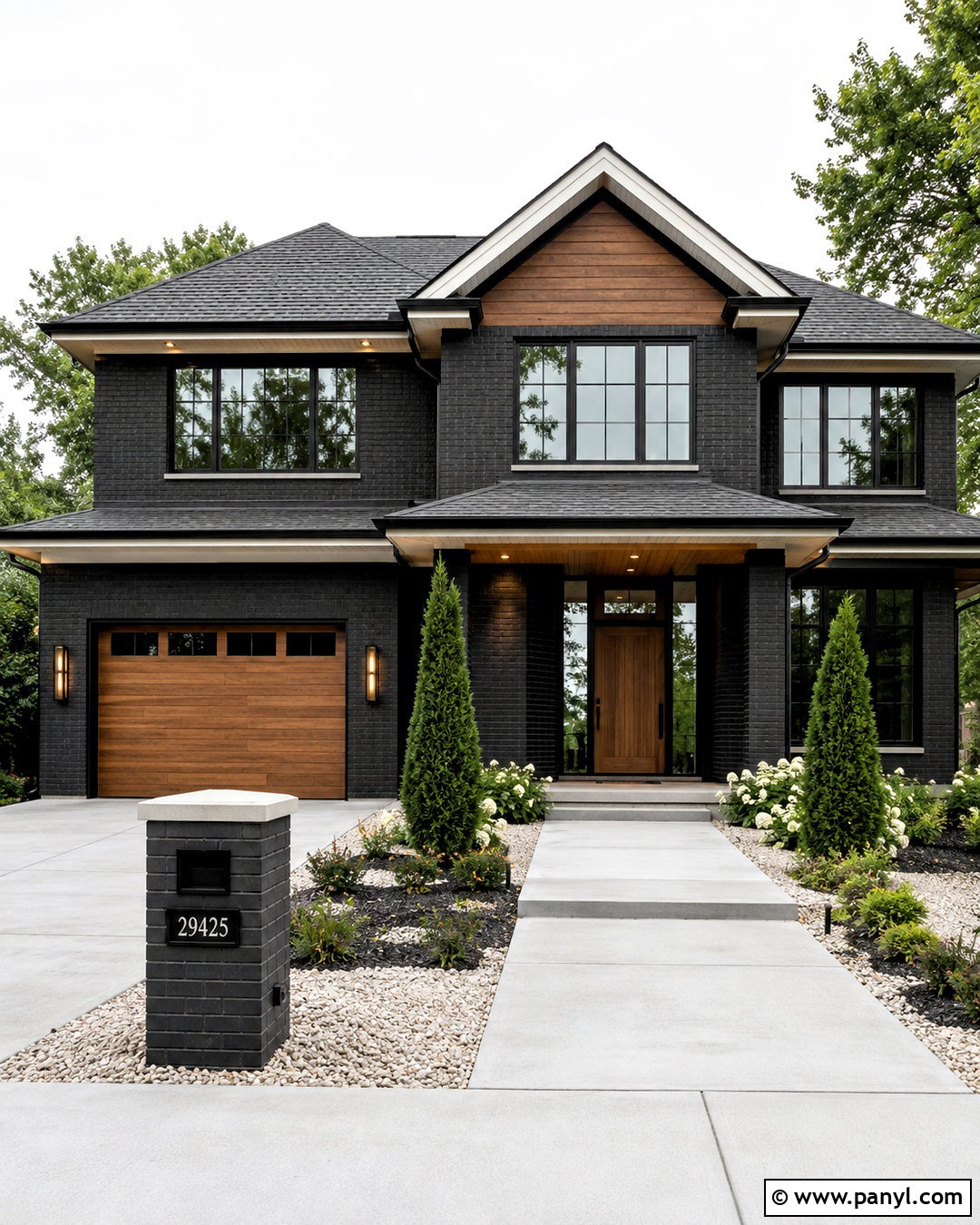 20 Painted Brick Wall Exterior Ideas for Striking Curb Appeal