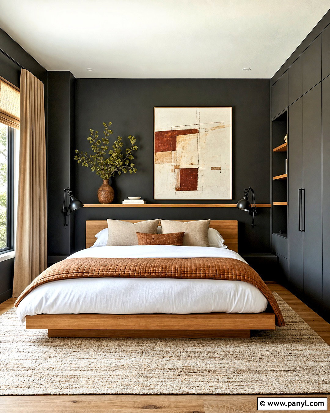 Charcoal Small Bedroom - 20 small room color ideas bedrooms
