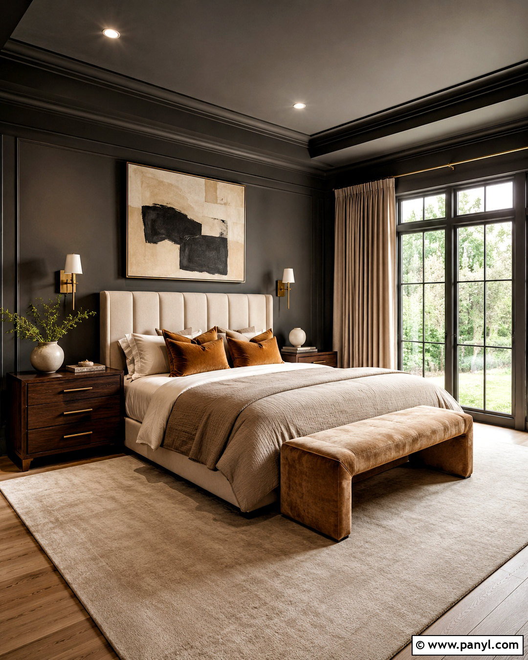 Charcoal Taupe Bedroom Paint Color - 20 neutral paint colors for bedroom ideas