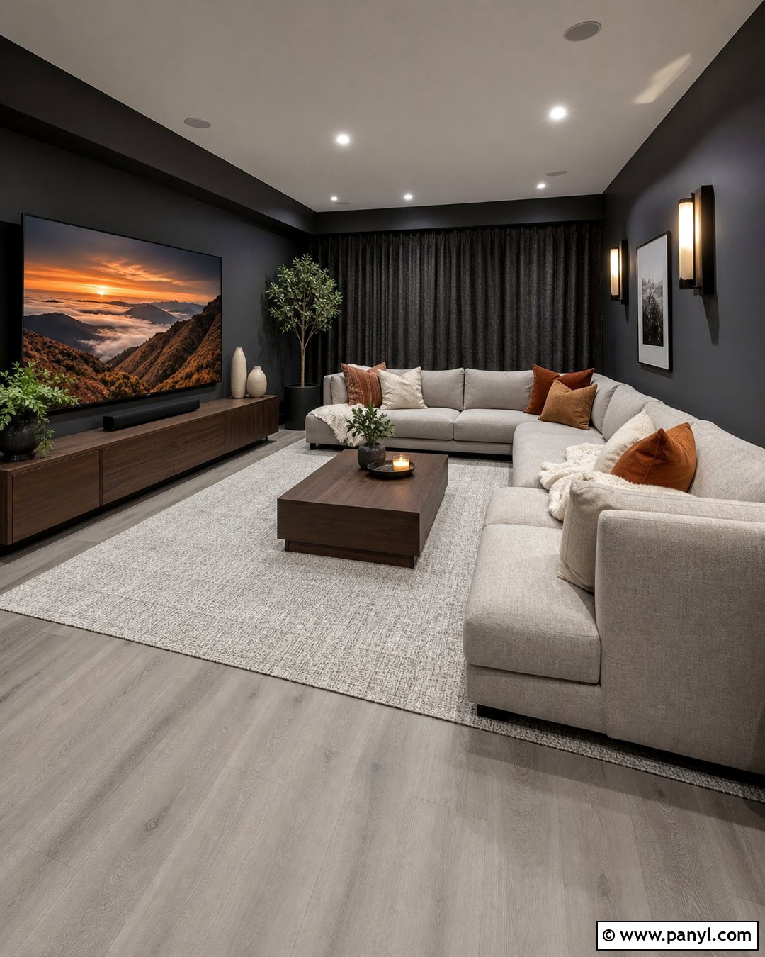 Charcoal Wall Color With Gray Floors - 30 wall color with gray floors