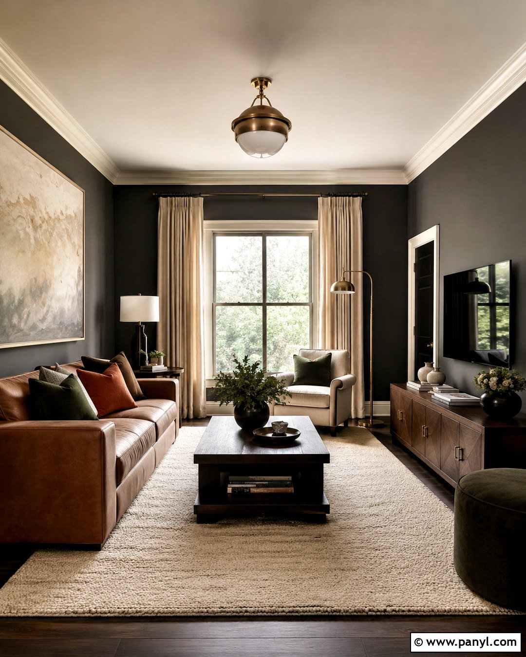 Charcoal Walls With Cream Trim - 20 Wall Colors With Cream Trim Ideas