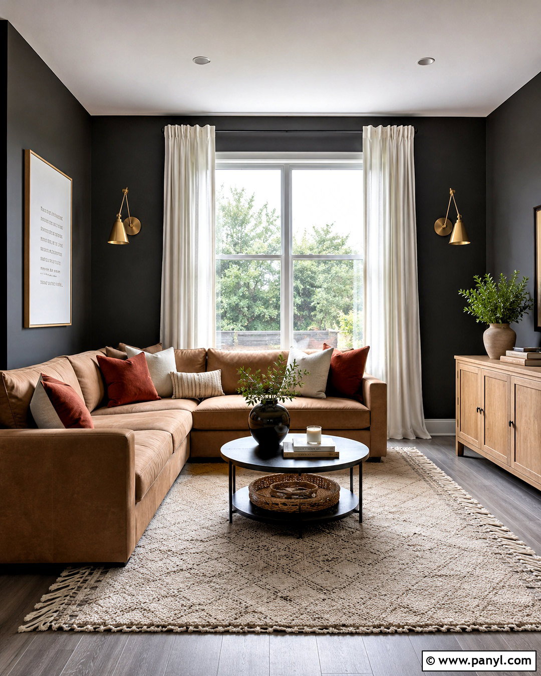 Charcoal Walls With Gray Flooring - 40 Wall Colors To Match Gray Flooring Ideas