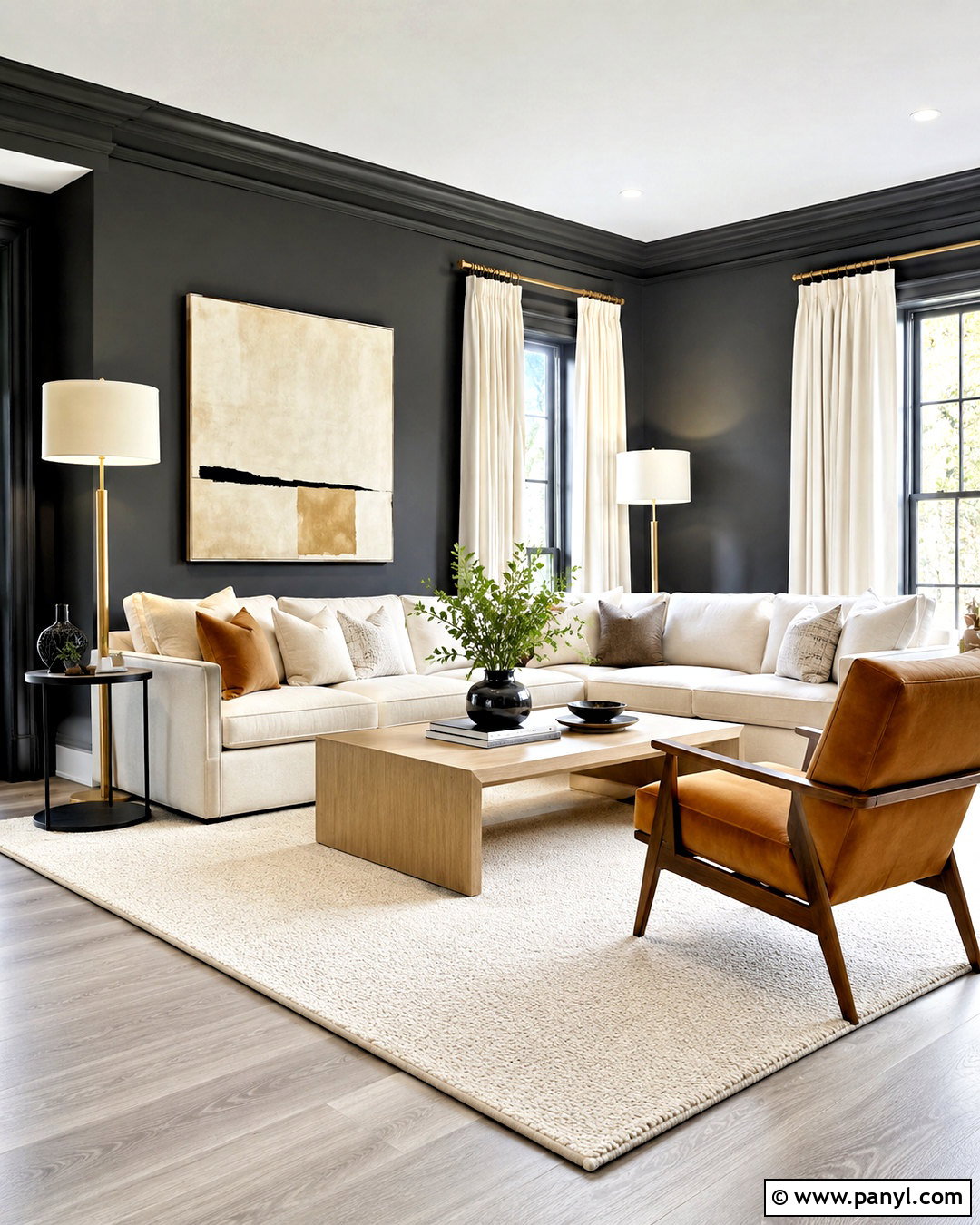Charcoal Walls With Light Gray Floors - 20 Wall Paint With Gray Floors