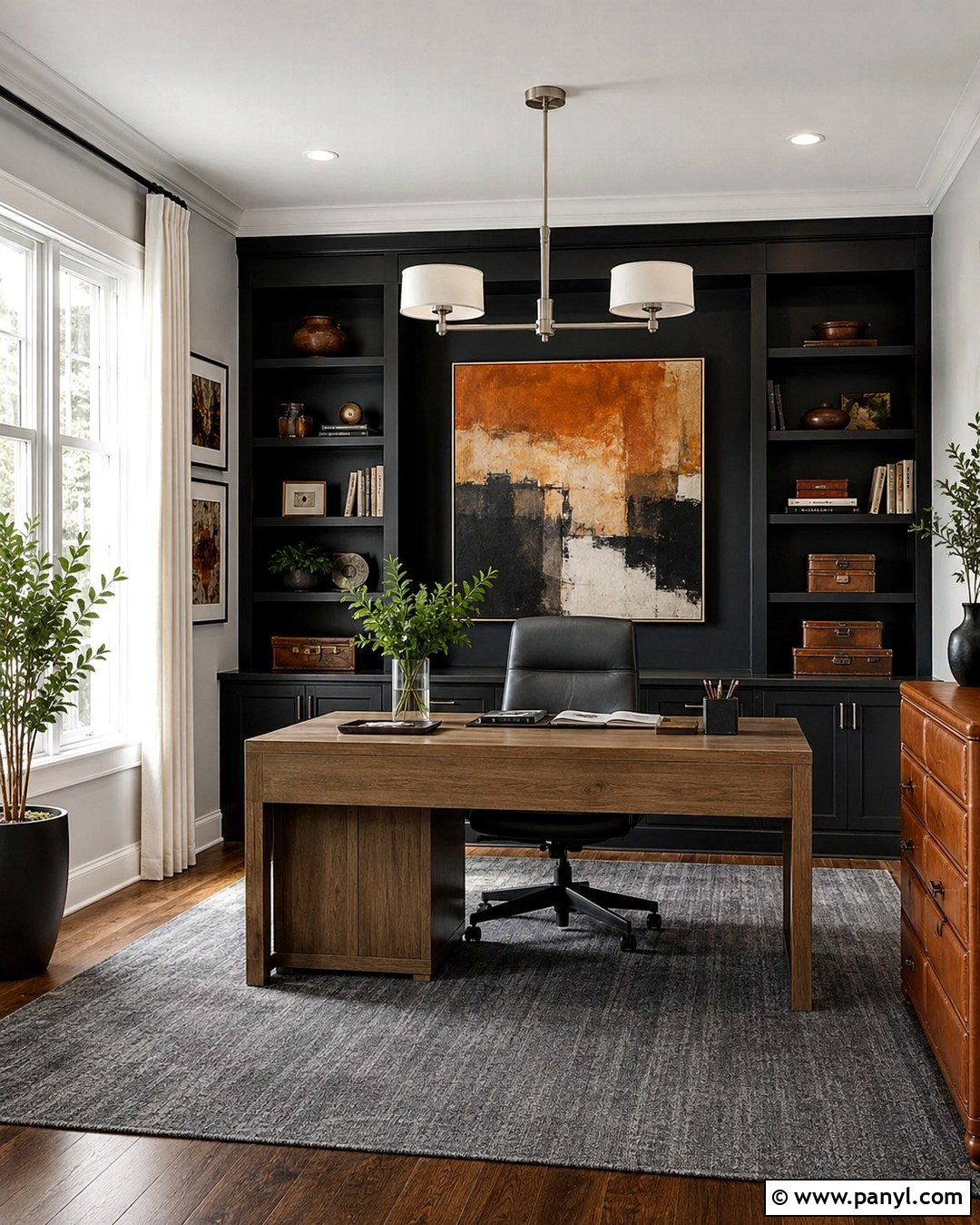 Charcoal With Light Gray Walls - 20 Colors That Go With Light Gray Walls