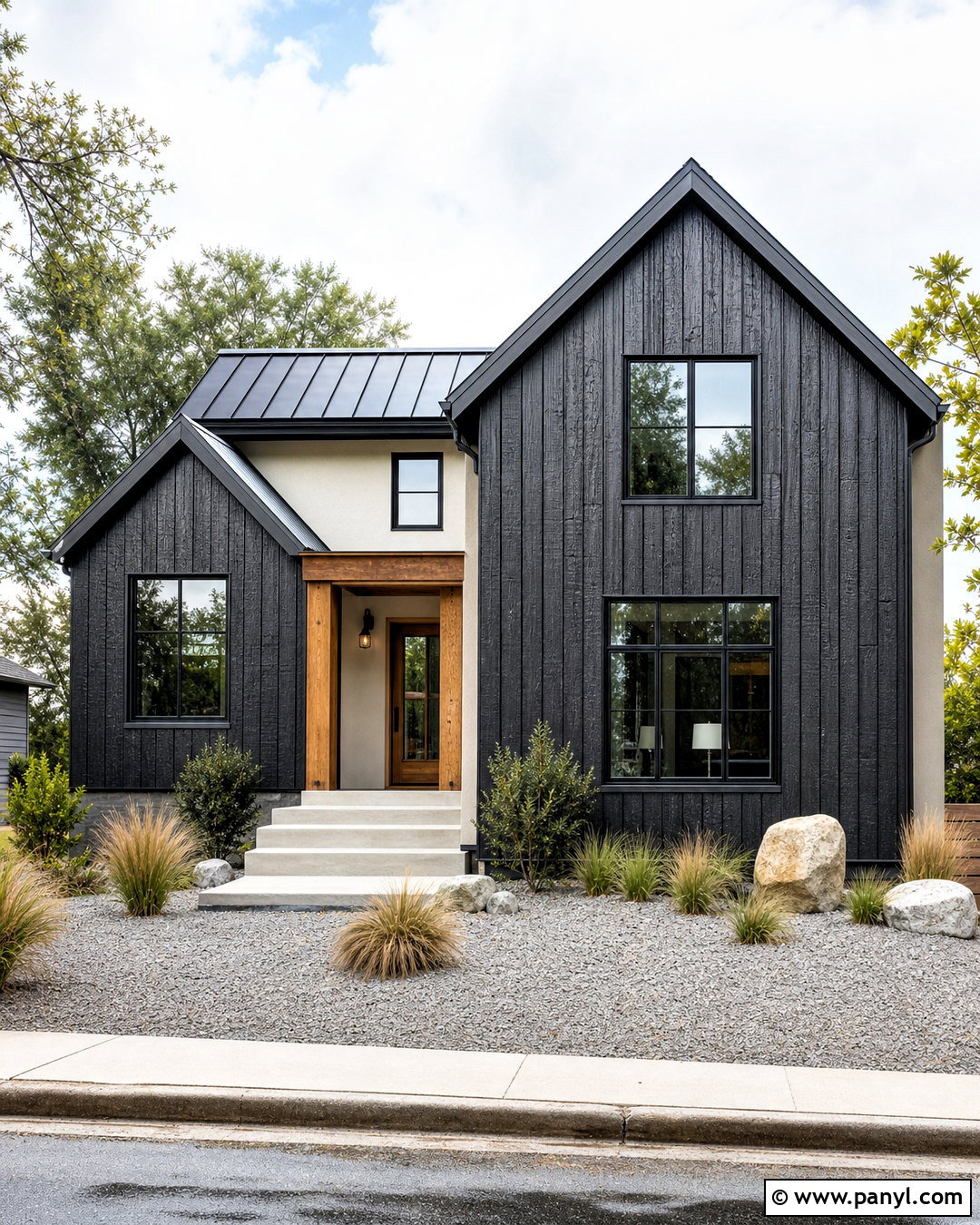 Charred Timber Wall Cladding - 20 wall cladding texture ideas