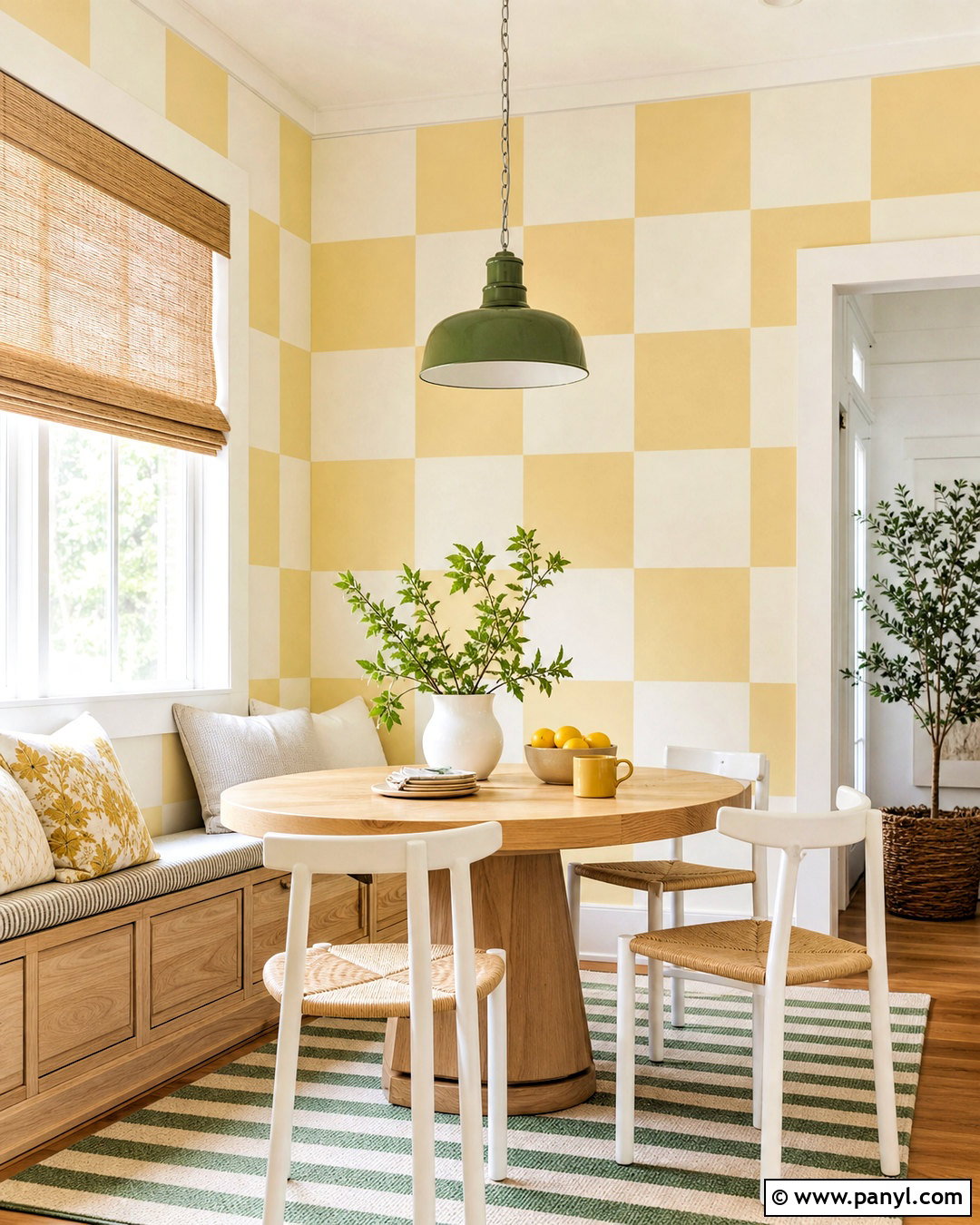 Checkerboard Accent Wall Paint - 20 accent wall paint designs