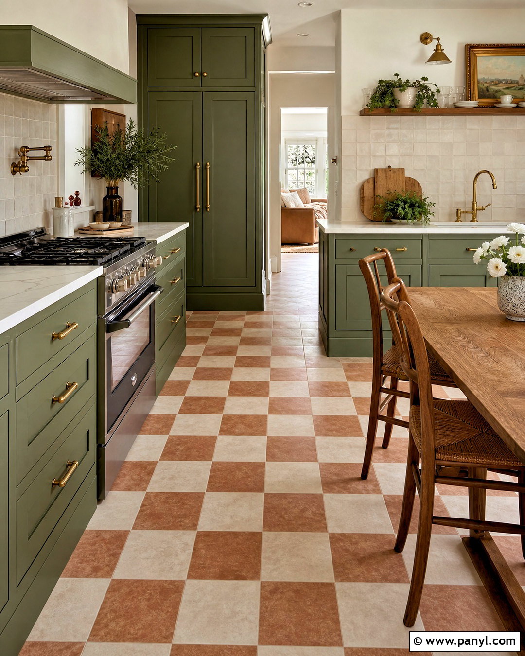 Checkerboard Tile Floors - 20 home tiles ideas floors