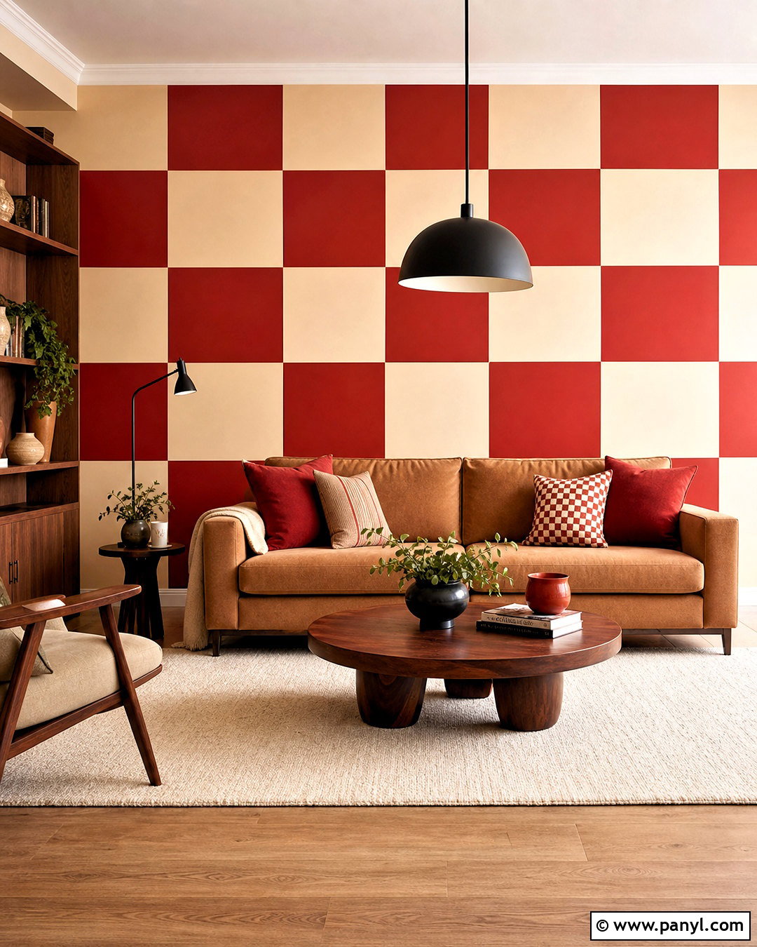 Checkerboard Wall Paint - 20 funky wall paint ideas