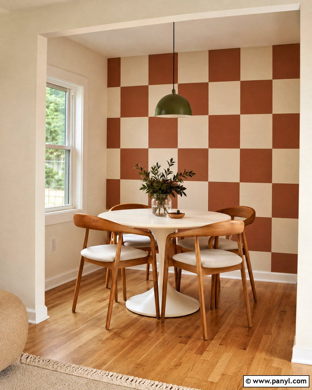 Checkerboard Wall Painting - 20 cool wall painting ideas