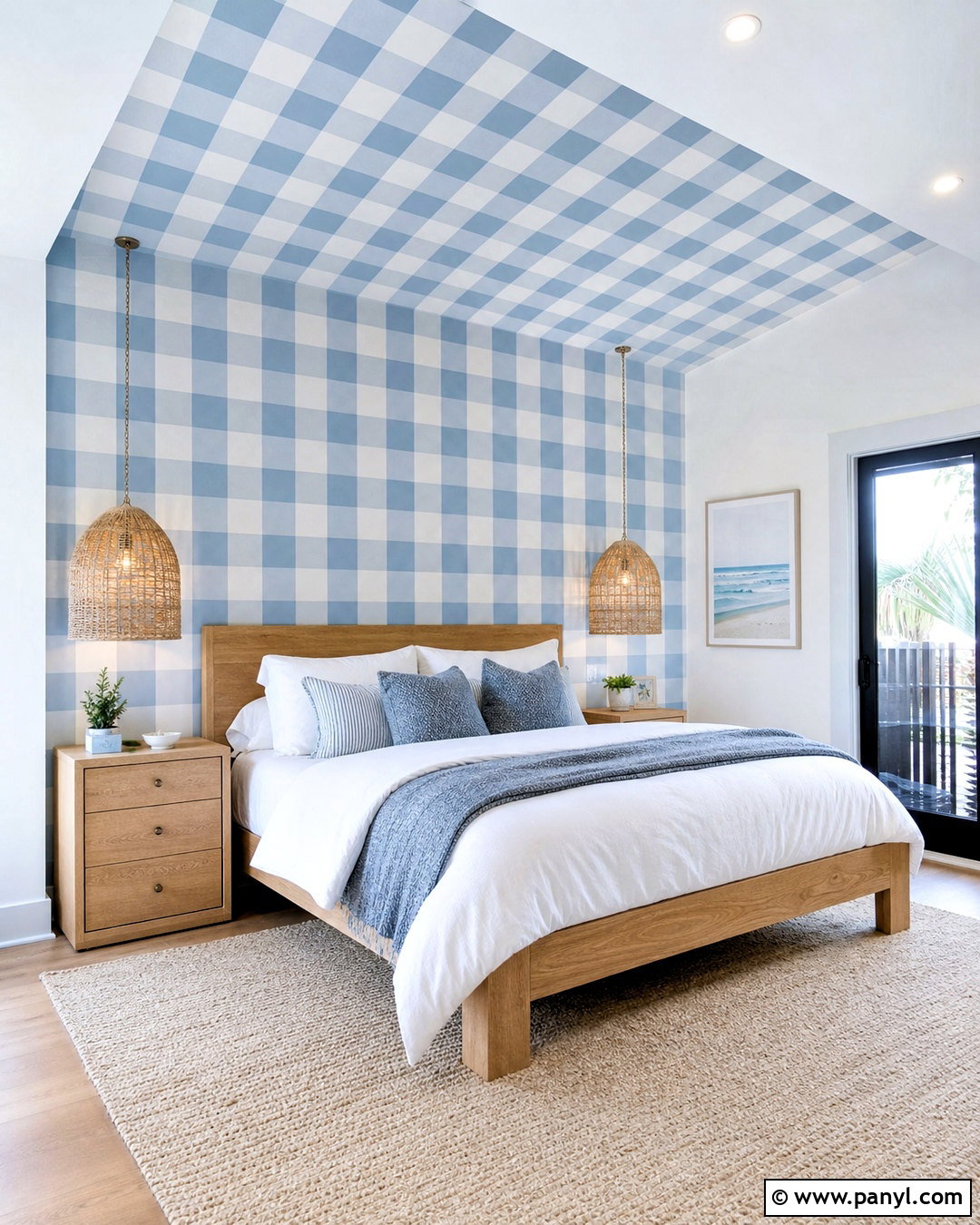 Checkered Wall And Ceiling Corner - 20 diy checkered wall ideas