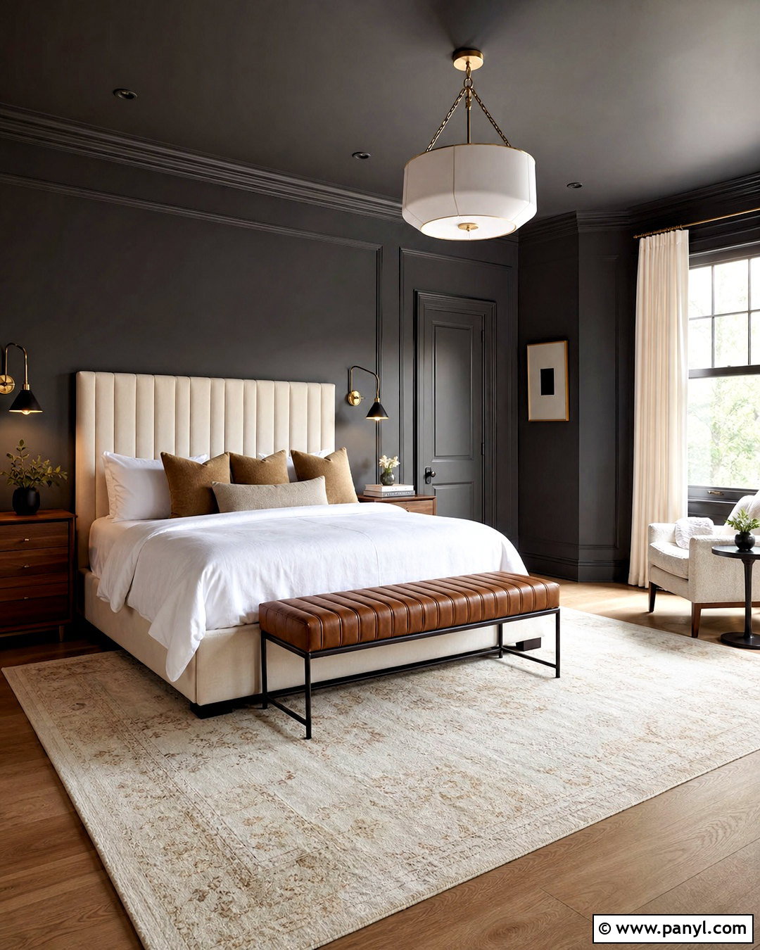 Chelsea Gray Bedroom - 20 grey paint colors for bedroom ideas