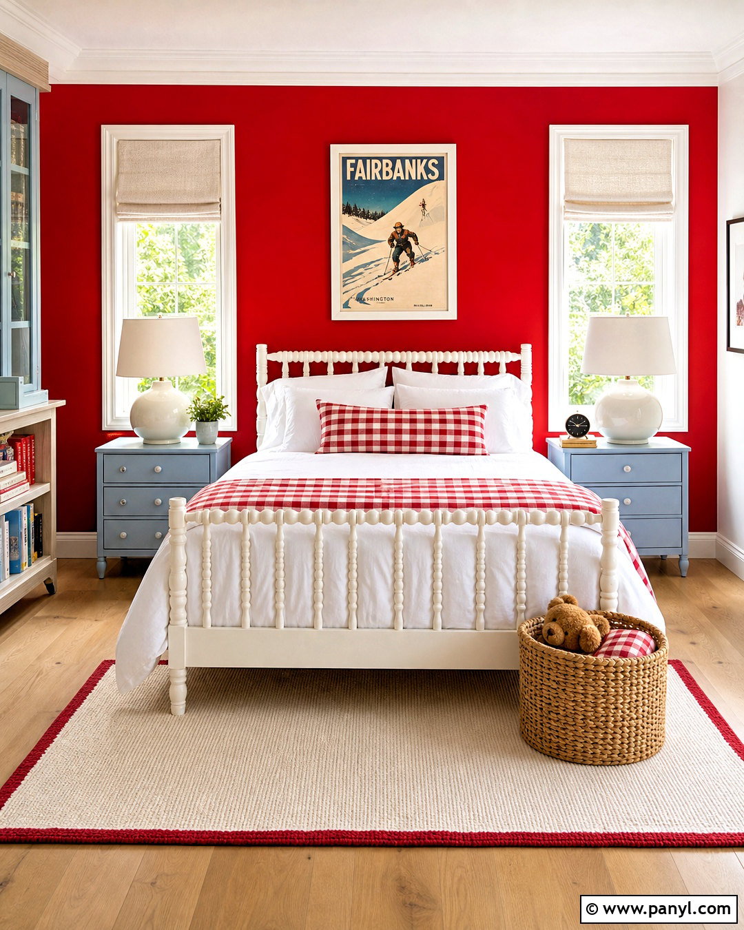 Cherry Red Accent Wall Bedroom - 20 red accent wall bedroom ideas