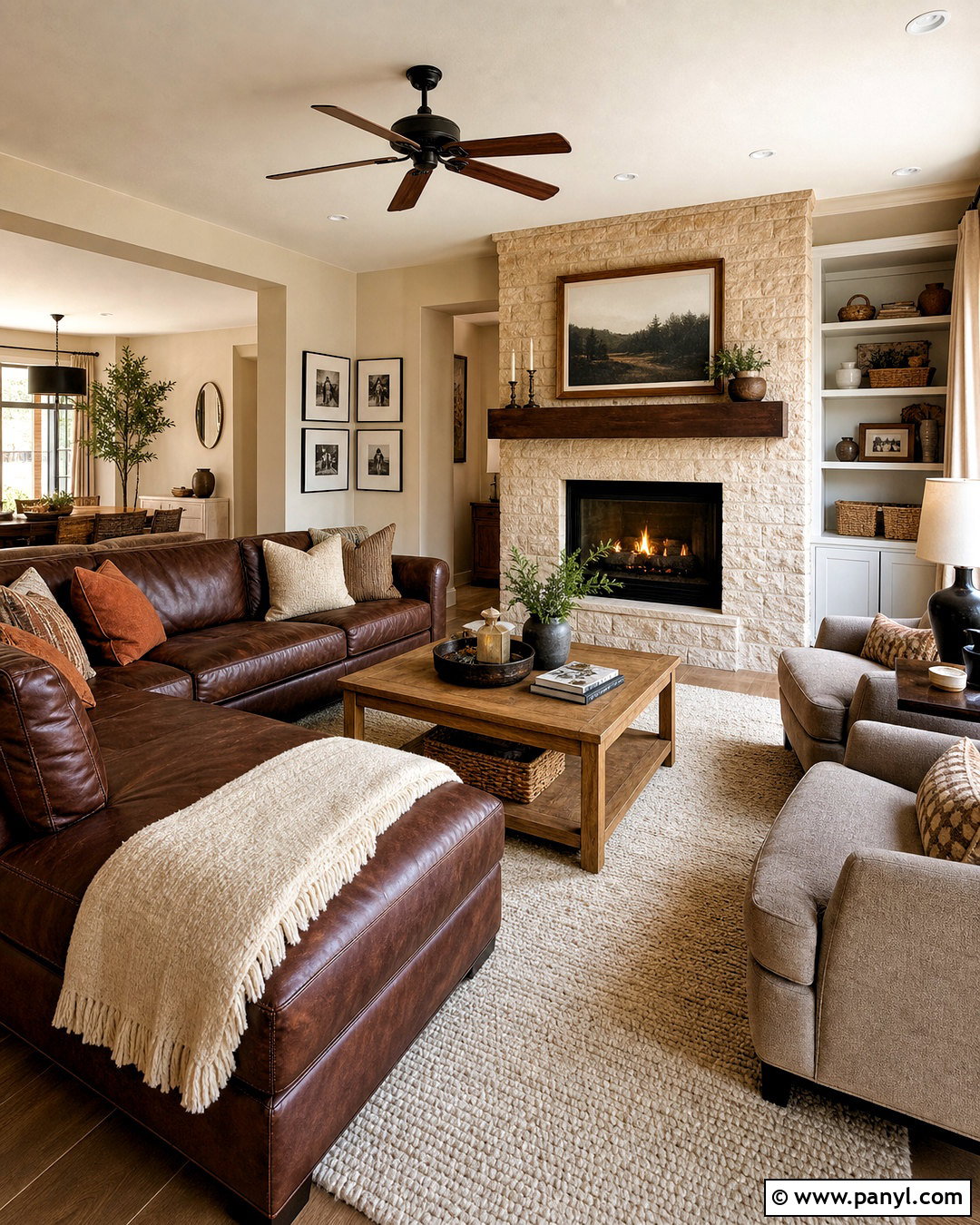 Chestnut And Oatmeal Warm Color Palette - 20 warm color palette for home ideas