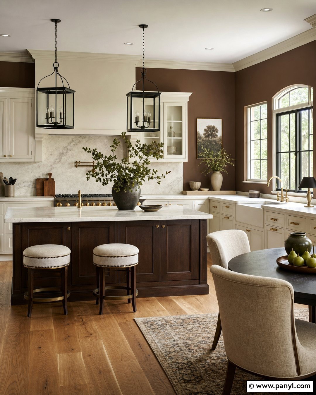 Chestnut Brown Kitchen Walls - 20 Brown Paint For Kitchen Walls