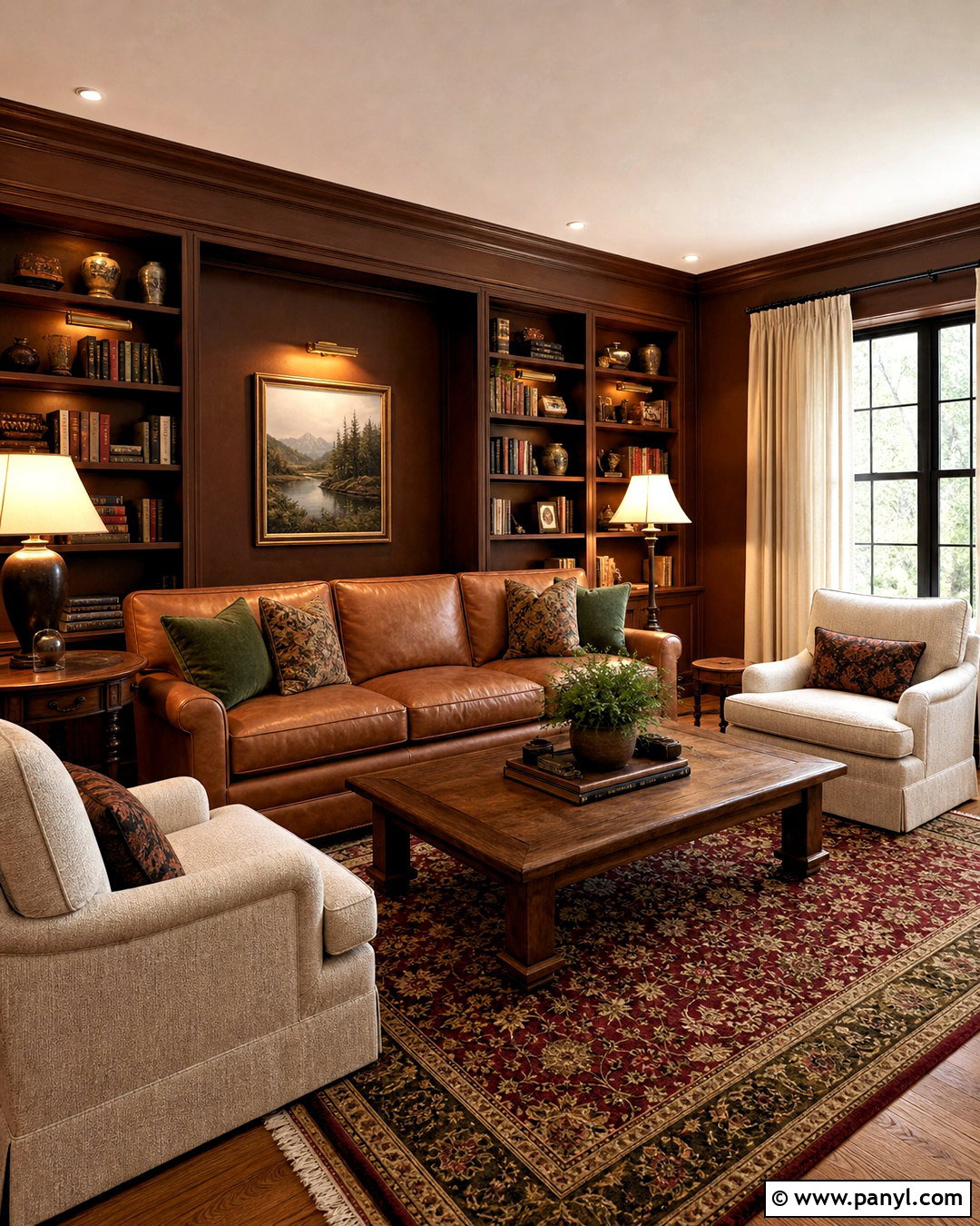 Chestnut Brown Paint Color - 20 earthy paint colors