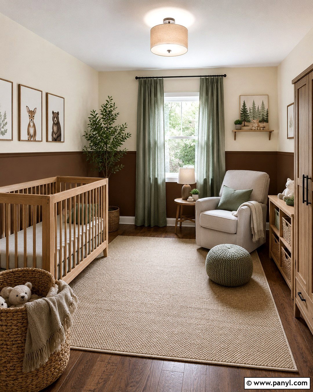 20 Two Tone Brown Walls for Warm, Sophisticated Interiors
