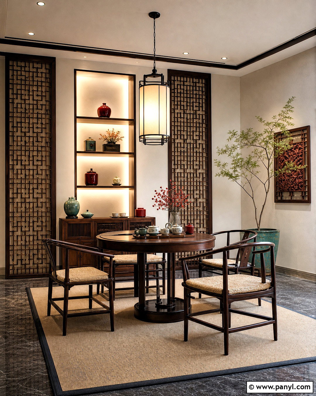 Chinese Tea Room - 20 tea room design ideas