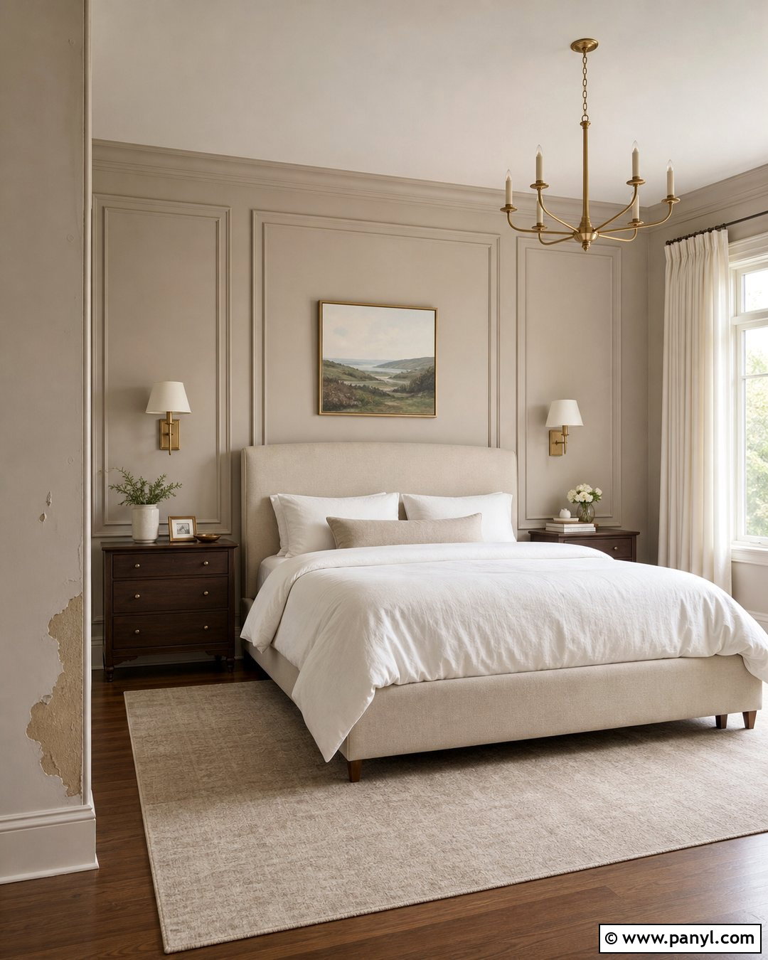 Chipped Paint Wall Picture Frame Molding - 20 Chipped Paint On Wall Ideas