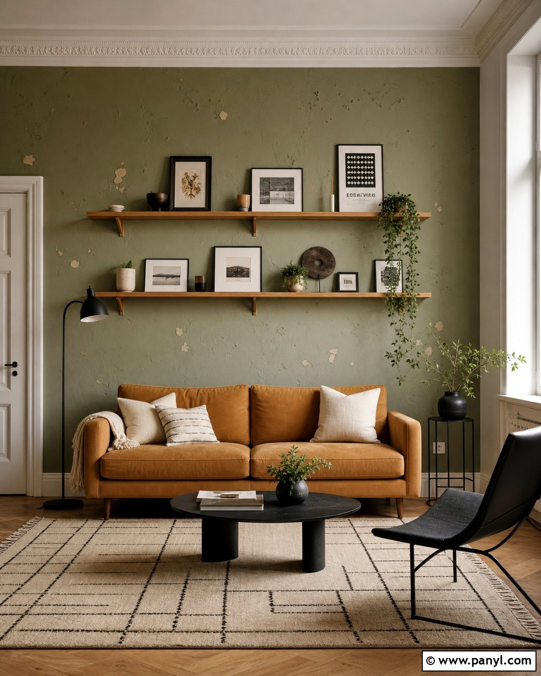 Chipped Paint Wall Picture Ledges - 20 Chipped Paint On Wall Ideas