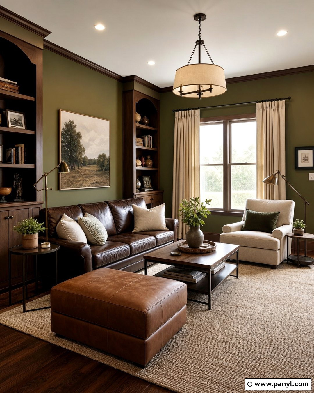 Chocolate Brown Accent Color For Green Walls - 20 Accent Color For Green Walls