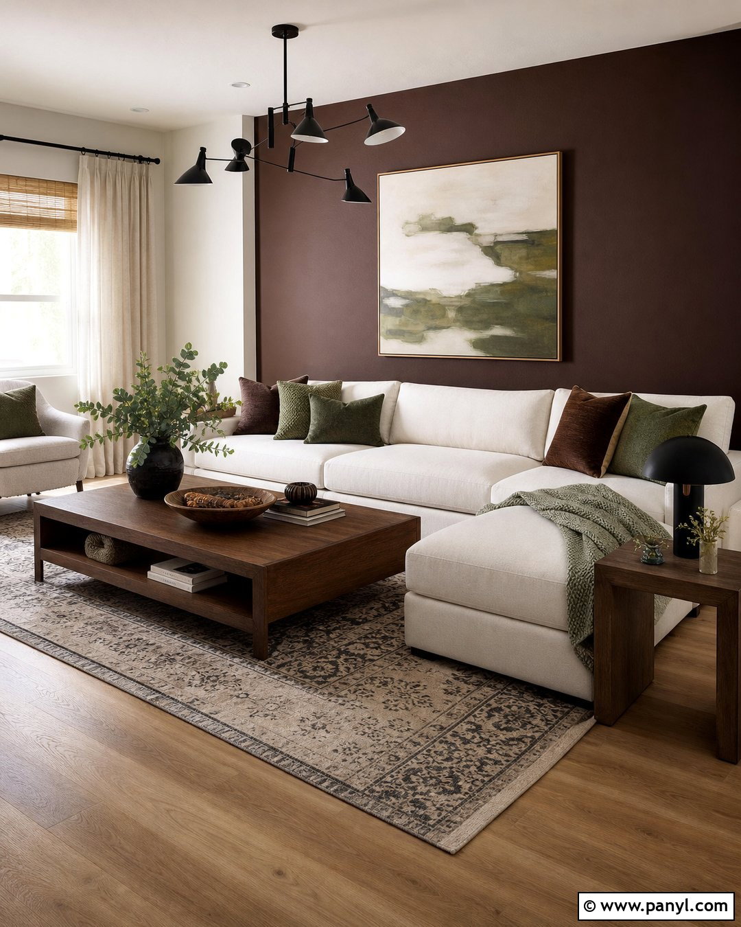 Chocolate Brown Accent Wall - 35 Chocolate Brown Walls