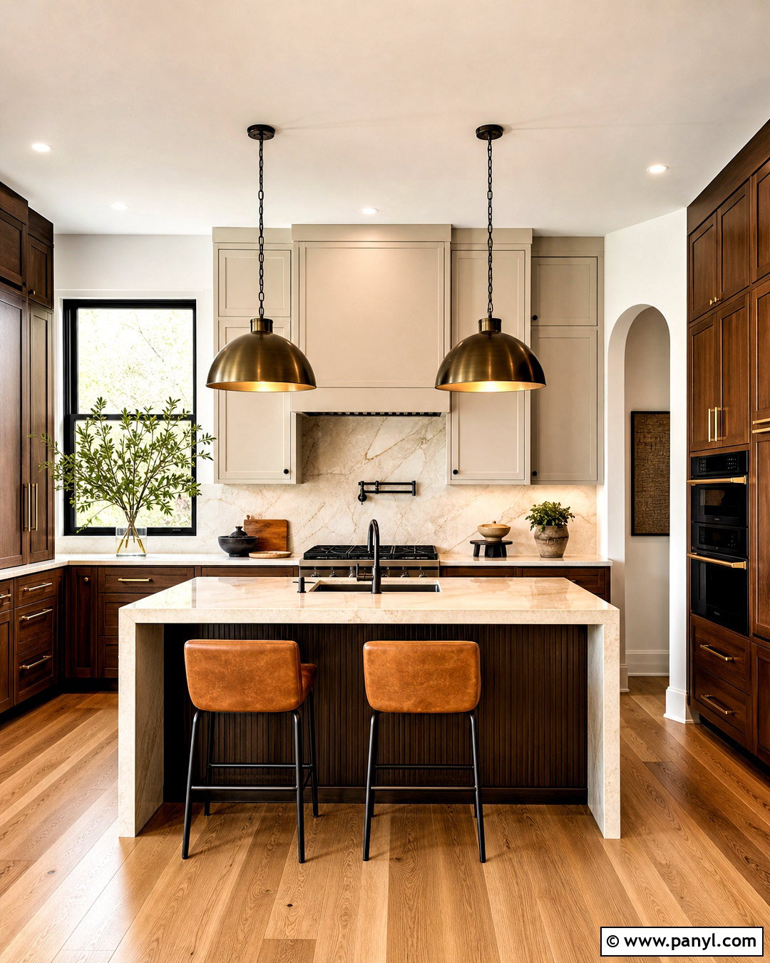 Chocolate Brown And Ivory Kitchen Palette - 20 kitchen color palette ideas