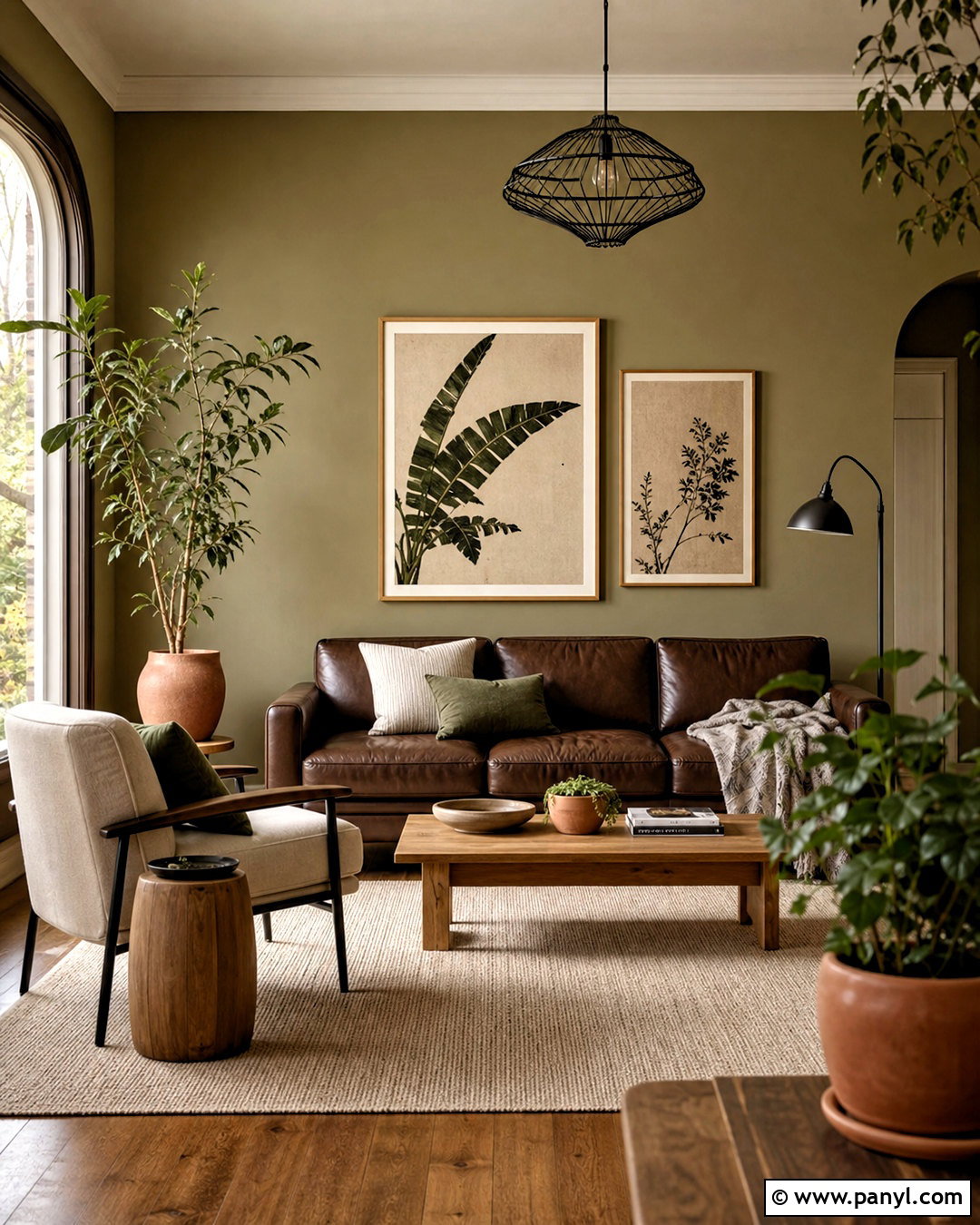 Chocolate Brown And Sage Green Living Room - 20 chocolate brown living room ideas