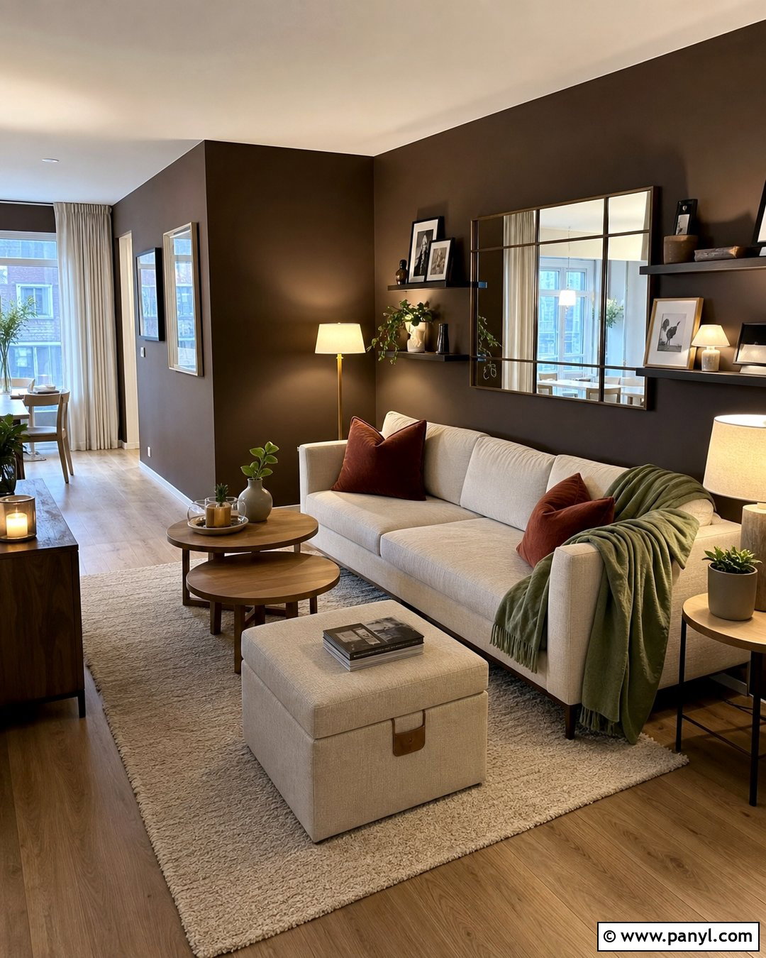 Chocolate Brown Apartment Walls - 35 Chocolate Brown Walls