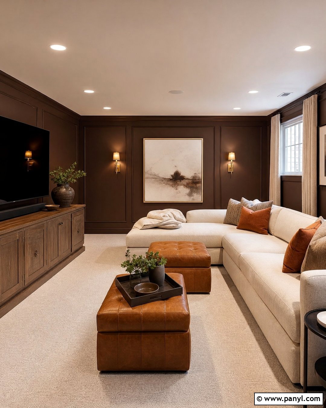 Chocolate Brown Basement Color - 20 Nice Basement Colors