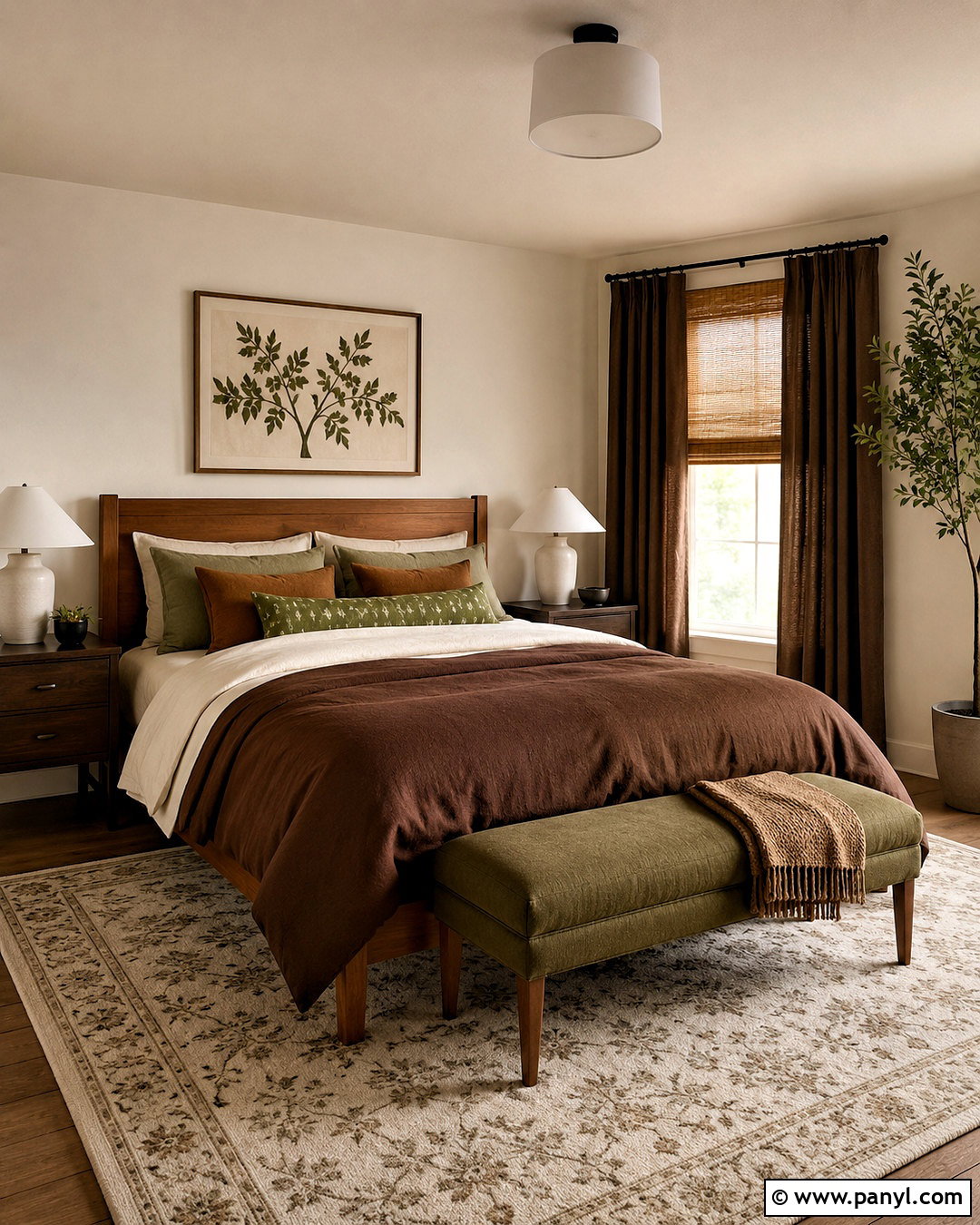 Chocolate Brown Bedding Bedroom - 20 chocolate brown bedroom ideas