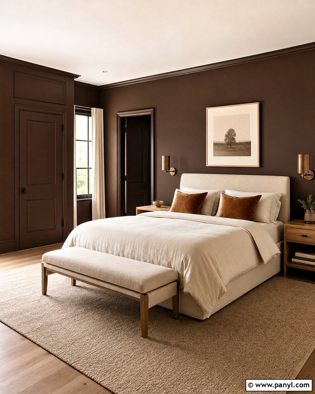 Chocolate Brown Bedroom Paint Colors - 20 room colour ideas bedroom paint colors