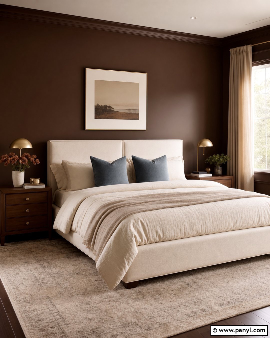 Chocolate Brown Bedroom Wall Color - 30 house wall color ideas