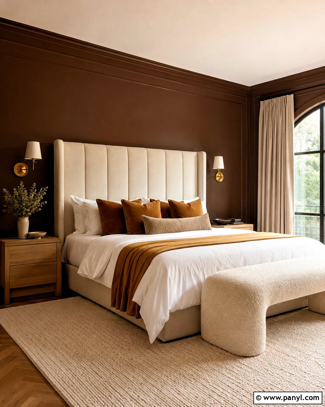 Chocolate Brown Bedroom Walls - 35 Wall Color Ideas Bedroom Paint Ideas