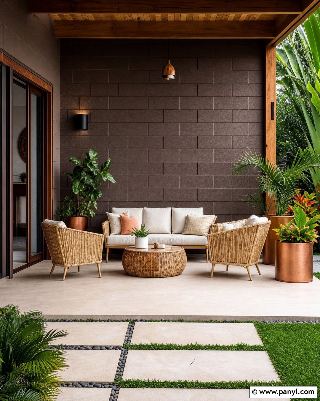 Chocolate Brown Cinder Block Wall - 20 Cinder Block Wall Colors