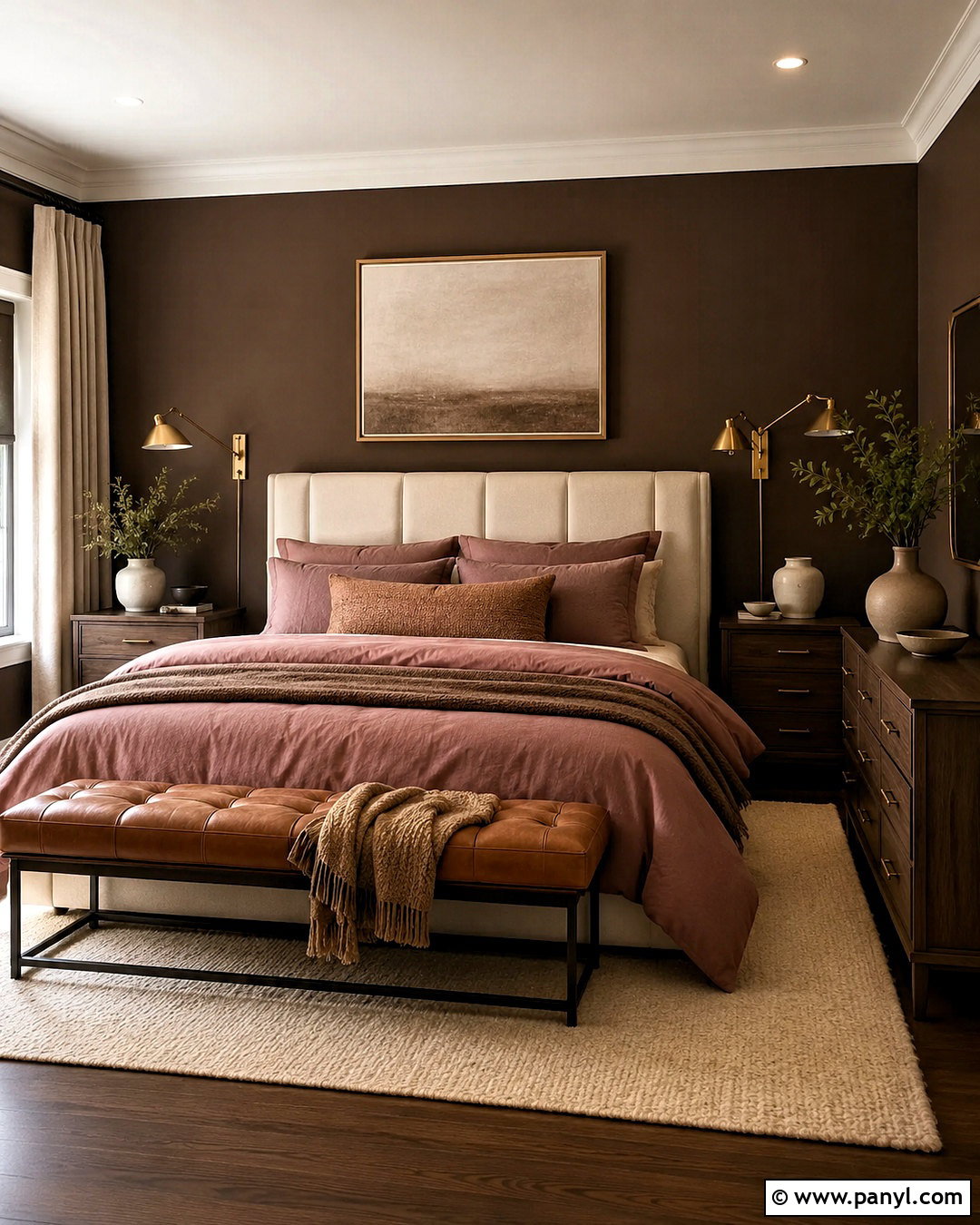Chocolate Brown Color Palette - 20 color pallets