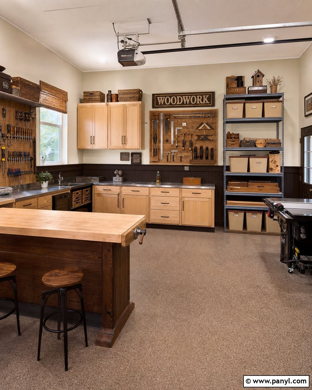 Chocolate Brown Garage Walls - 30 Garage Wall Colors