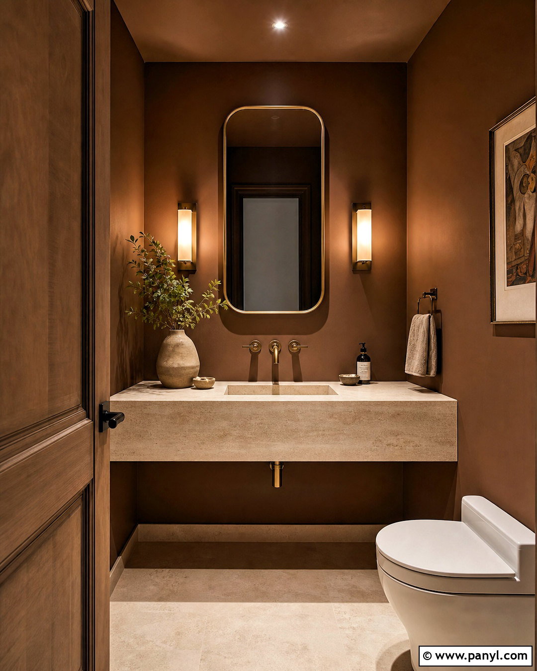 20 Half Bath Paint Colors for a Chic Powder Room Refresh