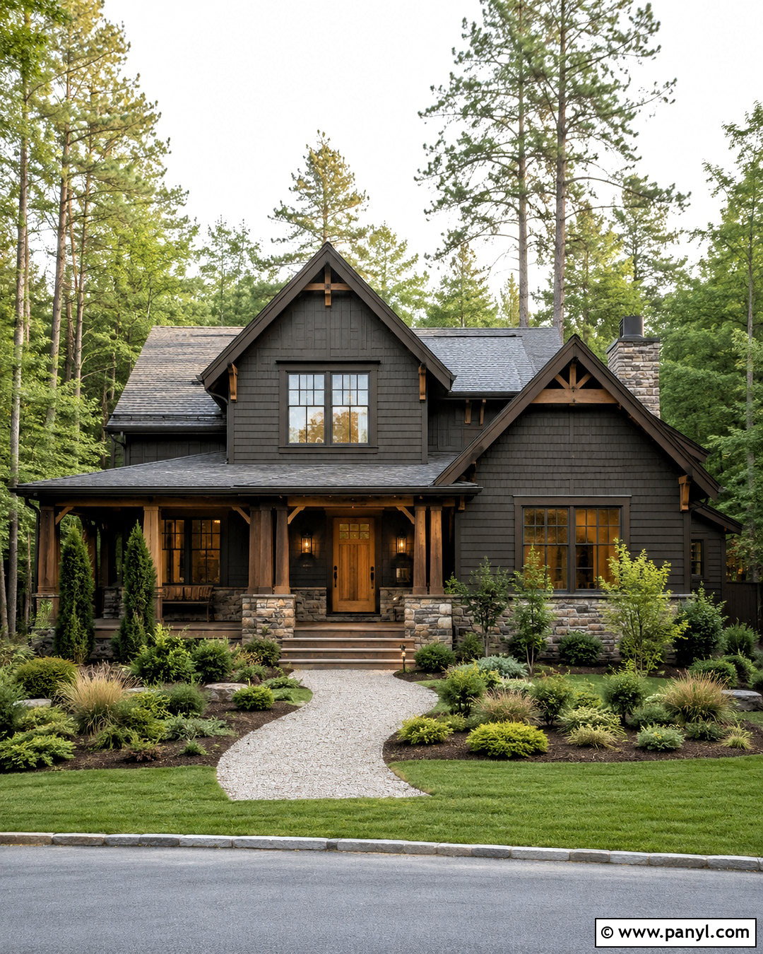 Chocolate Brown House Exterior - 20 outdoor colours for houses