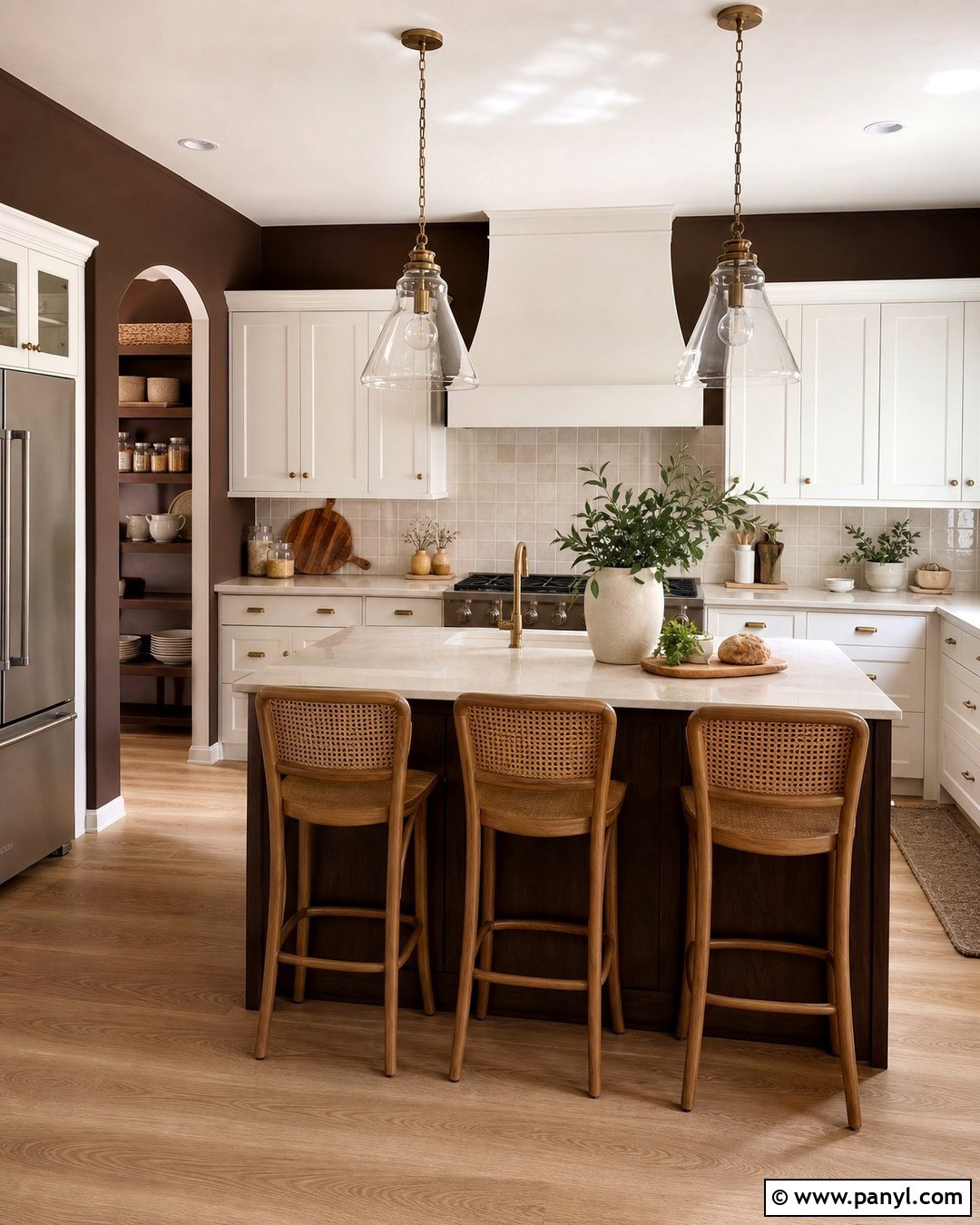 Chocolate Brown Kitchen Walls - 35 Chocolate Brown Walls