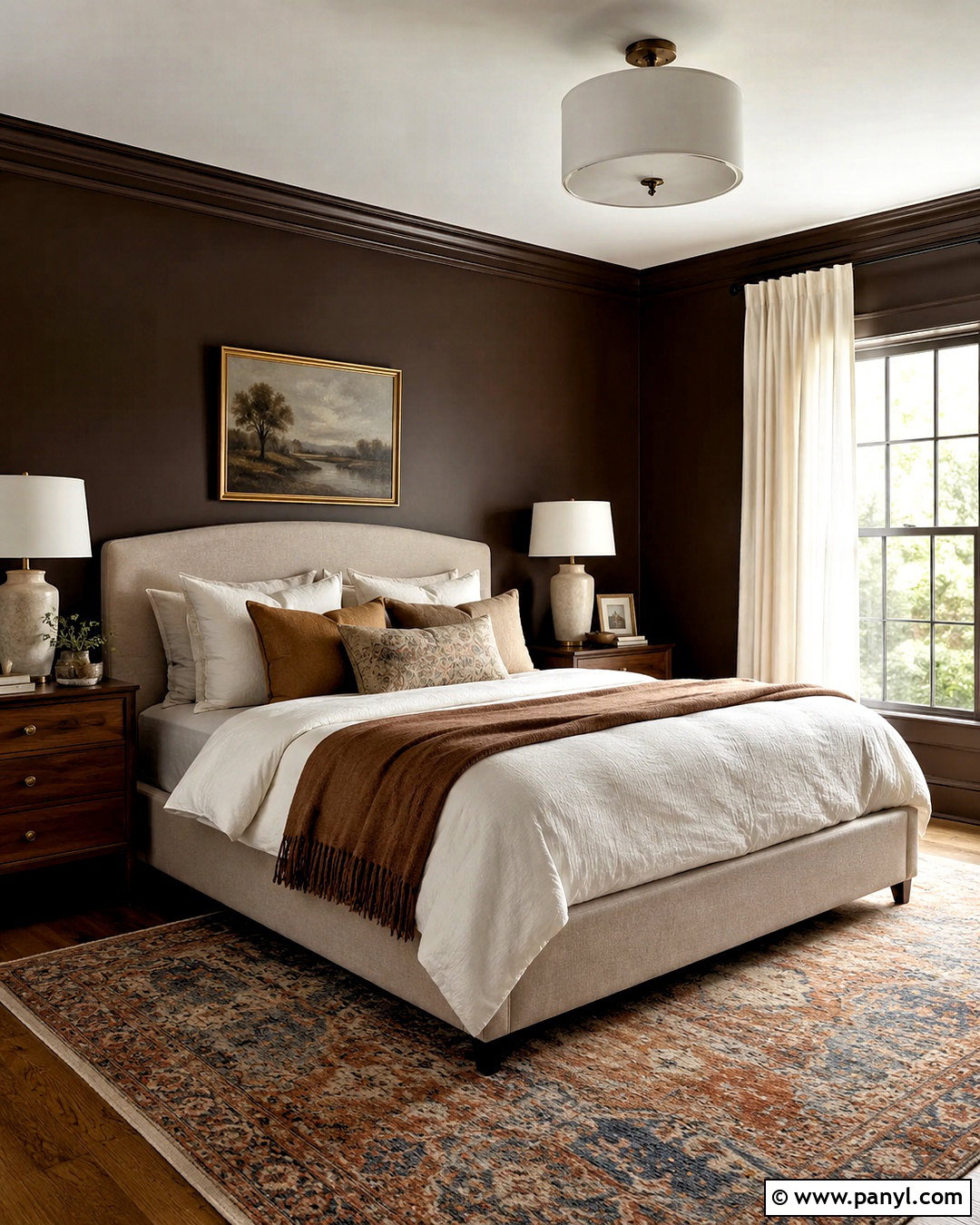 Chocolate Brown Paint - 20 dark brown paint colors