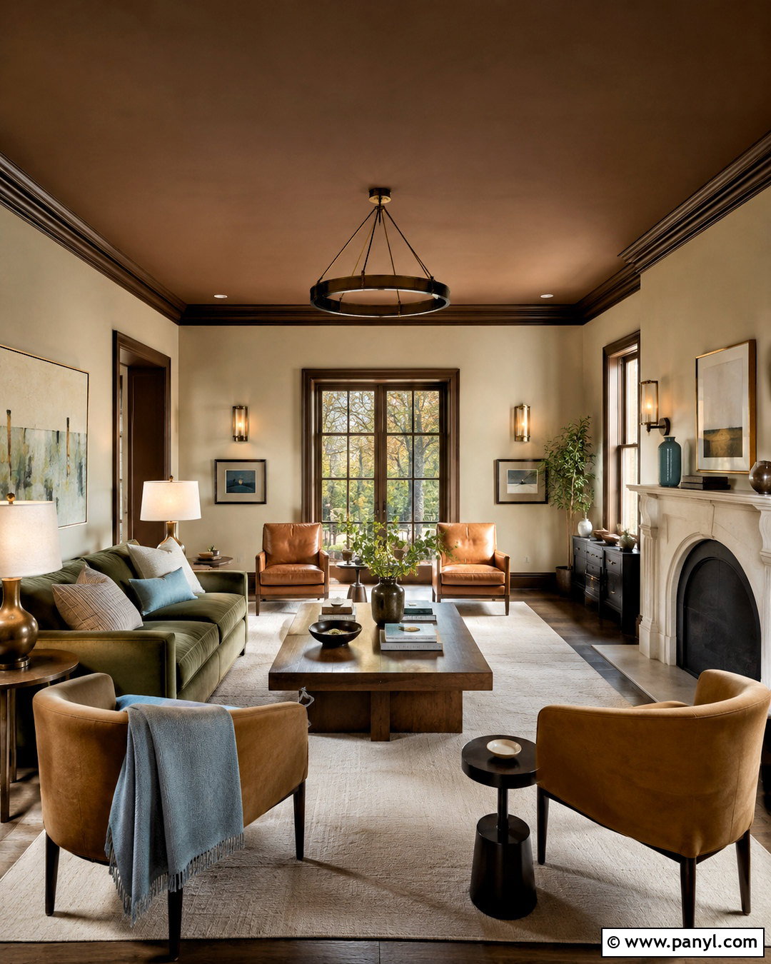 20 Painted Ceiling Ideas Living Room Ideas That Feel Elevated