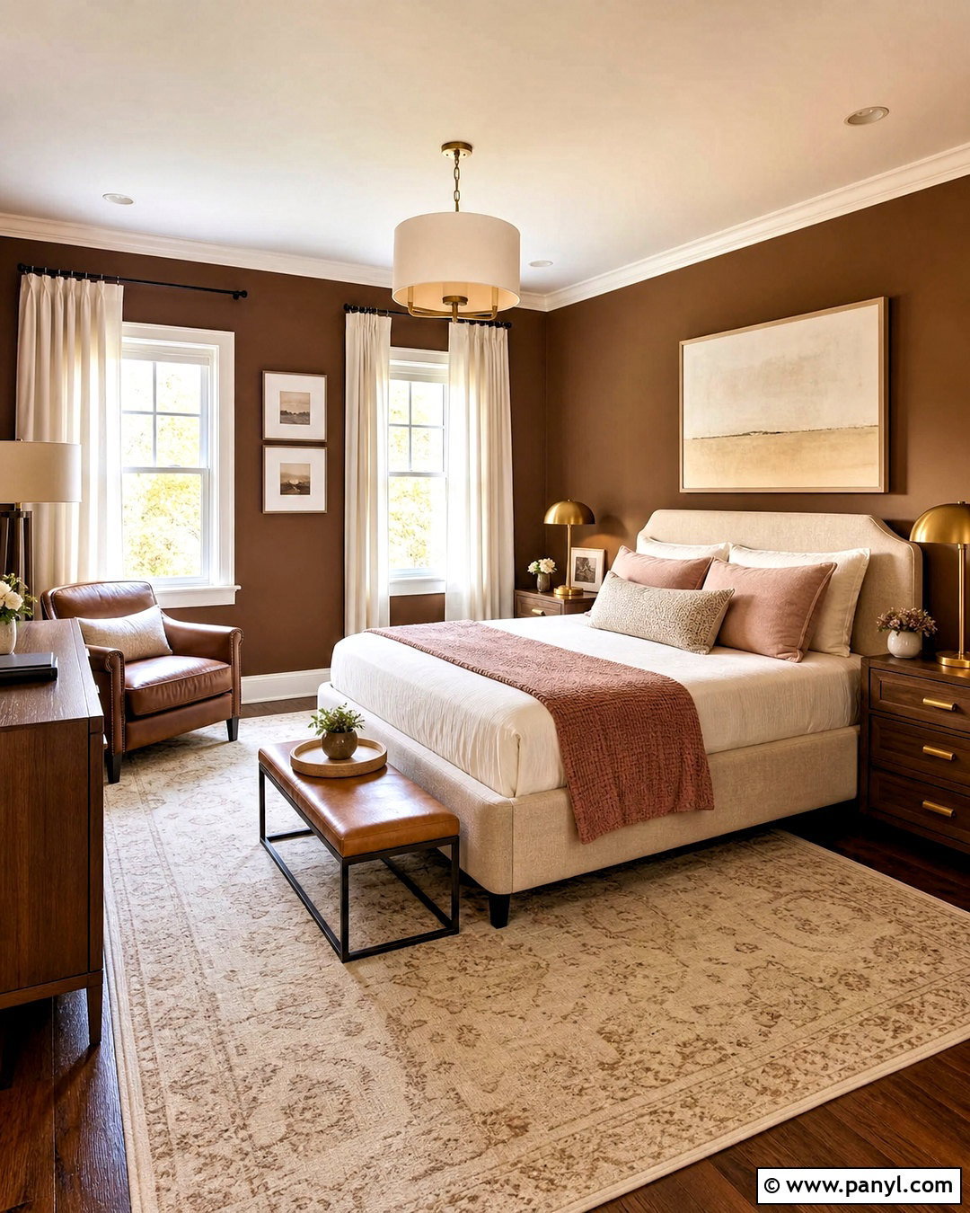 Chocolate Brown Room Color - 20 cute room colors