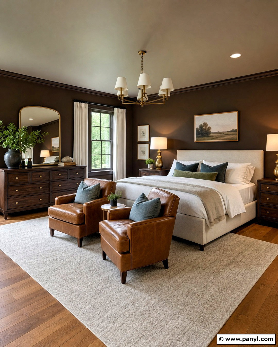 Chocolate Brown Room Color - 20 best room colors