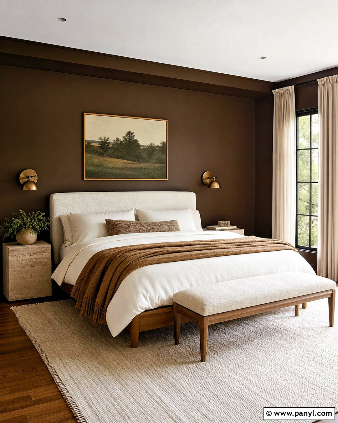 Chocolate Brown Wall Color - 20 2027 wall color trends