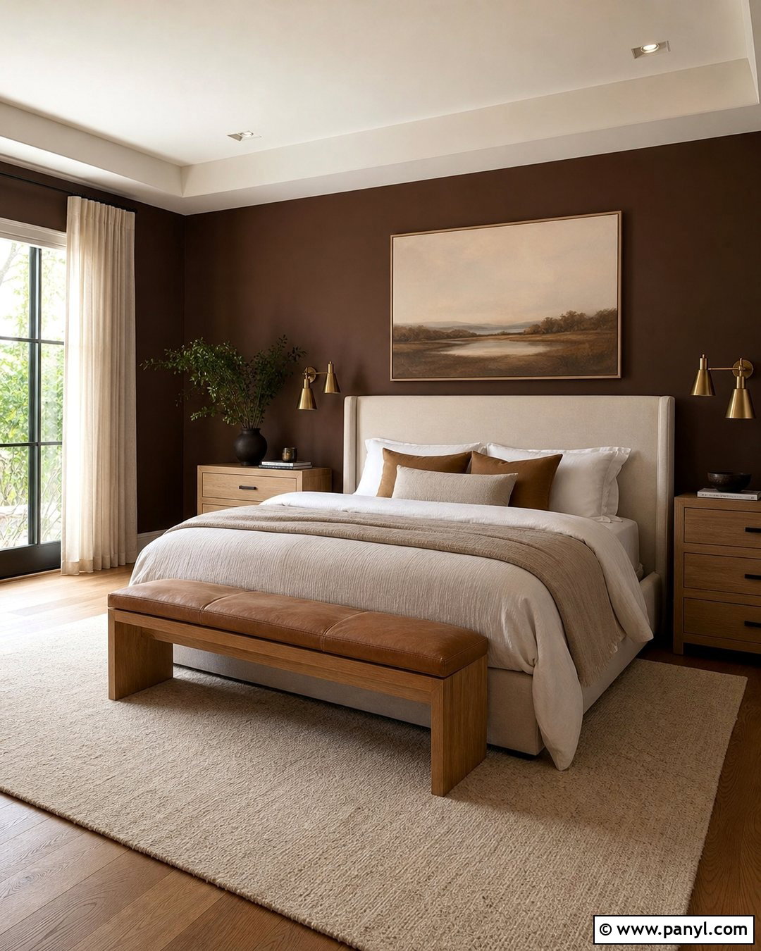 Chocolate Brown Wall Color - 20 Best Wall Colors For Your Home