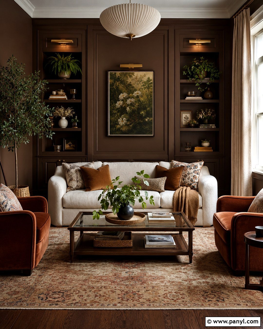 Chocolate Brown Wall Paint - 20 Witchy Wall Paint Colors