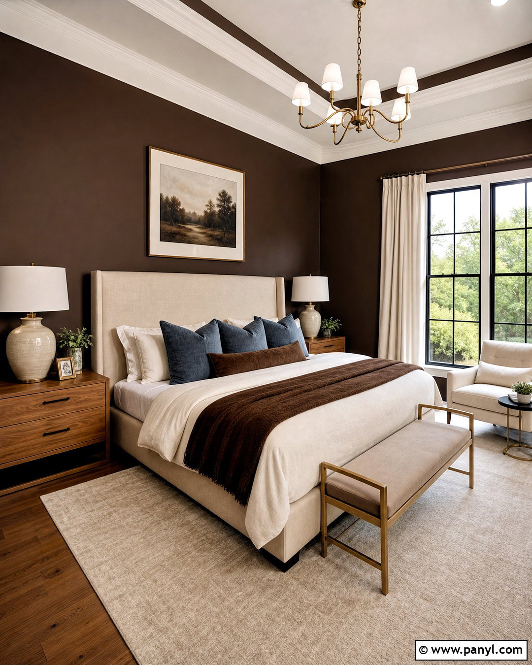 Chocolate Brown Wall Paint - 20 interior wall paint colors