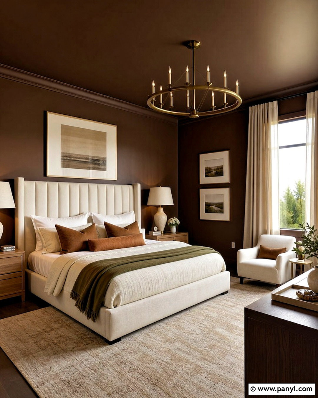 Chocolate Brown Wall Paint - 20 wall paint color ideas
