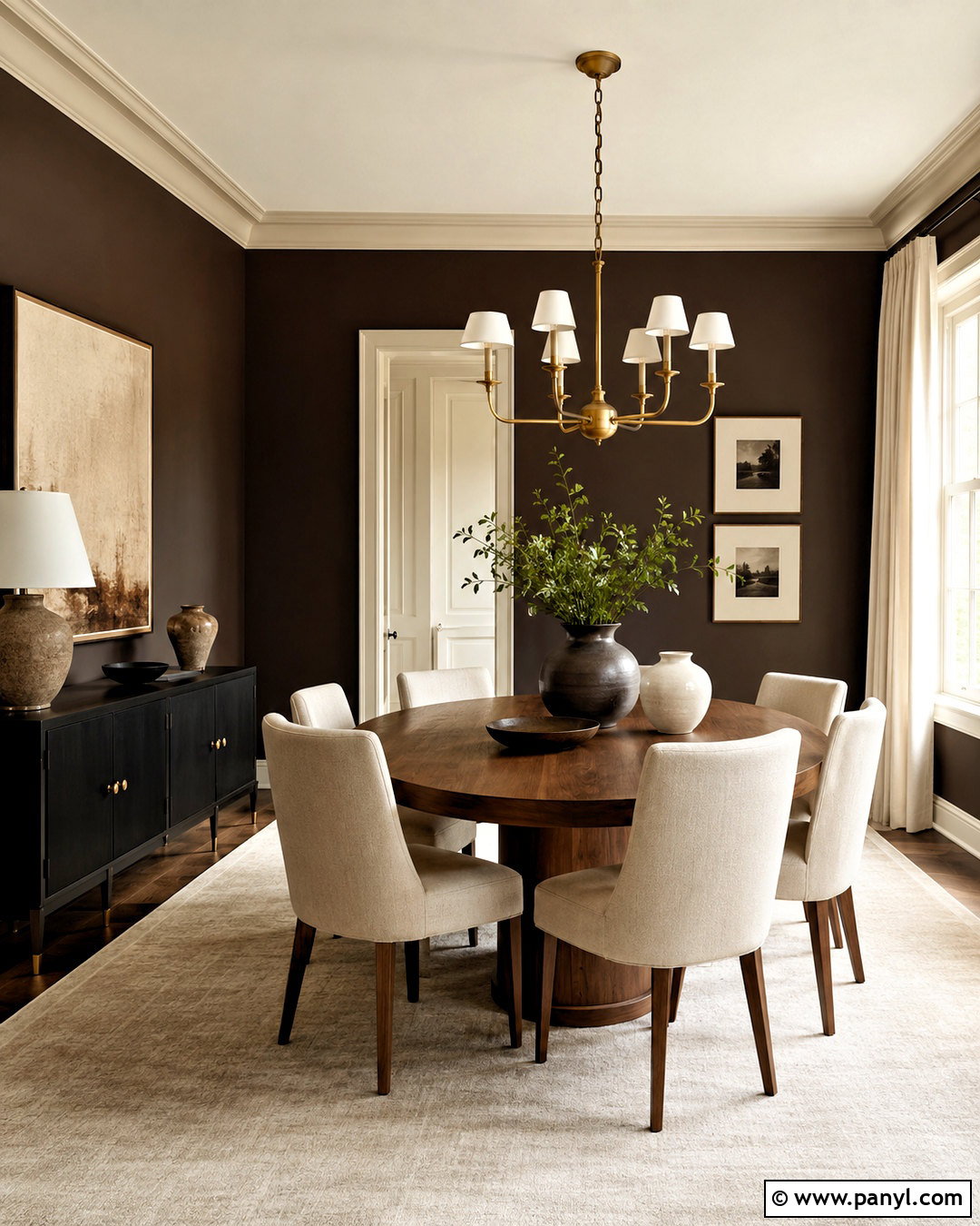 Chocolate Brown Wall Paint - 20 Wall Paint Color Names