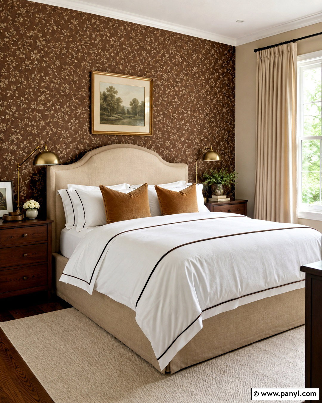 Chocolate Brown Wallpaper Bedroom - 20 chocolate brown bedroom ideas